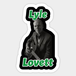 Lyle Lovett Sticker